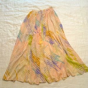 Free people maxi skirt